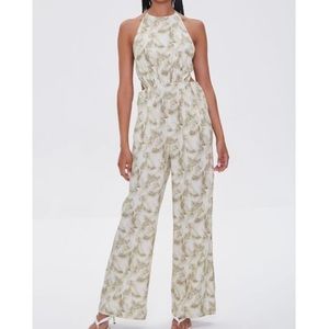 Halter lead jumpsuit NWT